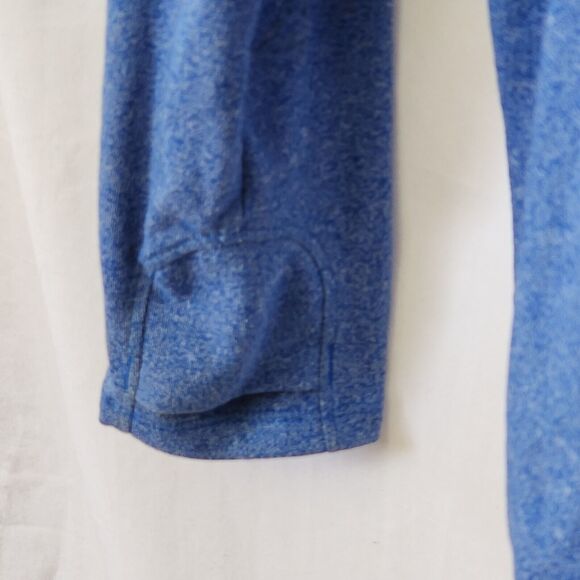 Under Armour Women's Blue Threadborne Heat Gear Loose1/2 Zip Pullover Medium - Picture 5 of 6